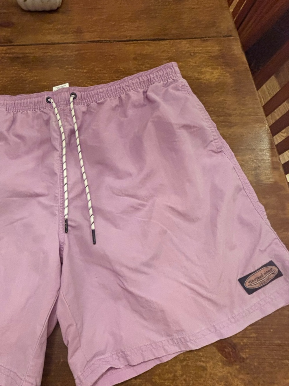 Vineyard & Vines Men's Swim Trunks 2x Lavender Drawstring 6 in!Like new
